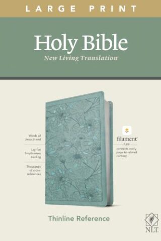 9781496444912 Large Print Thinline Reference Bible Filament Enabled Edition