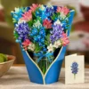 Pop-Up Flower Bouquet Blue Bonnets