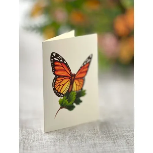 Pop-Up Flower Bouquet Card: Butterflies & Buttercups - Image 3