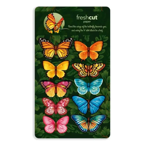 Pop-Up Flower Bouquet Card: Butterflies & Buttercups - Image 2