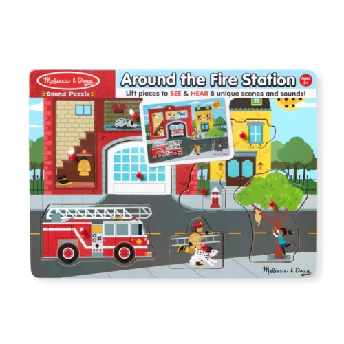 See & Hear Around The Fire Station Puzzle