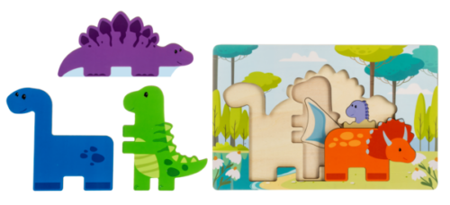 Layered Dino Puzzle - Image 2