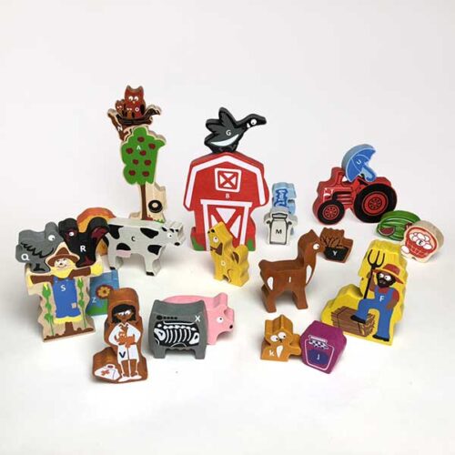 Alphabet Farm Playset Puzzle - Image 2