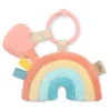 Rainbow Plush Pal with Silicone Teether
