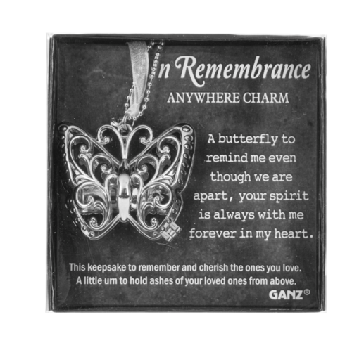 Remembrance Butterfly Charm