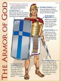 9780974445151 Armor Of God Catholic Wall Chart Laminated