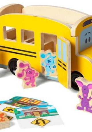 000772330114 Blues Clues And You Pull Back School Bus