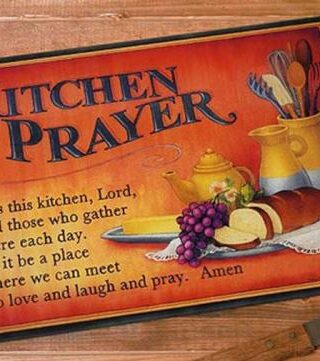 095177547298 Kitchen Prayer Cutting Board