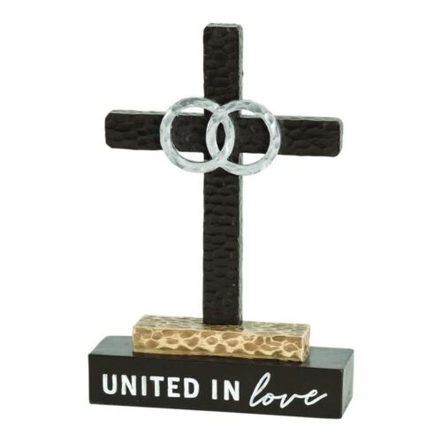 603799019477 Table Top United In Love Silver Rings