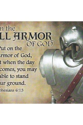 603799104333 Put On The Full Armor Of God