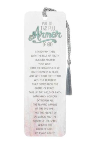 603799223768 Put On The Full Armor Tassel Bookmark