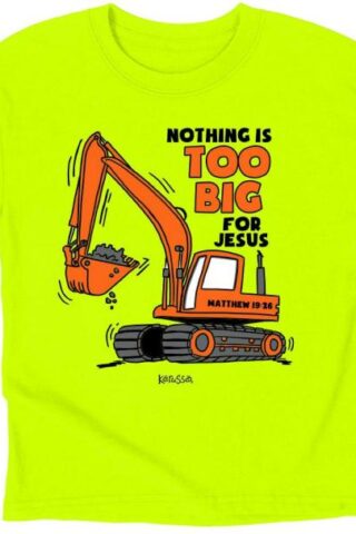 612978568118 Nothing Too Big For Jesus (Small T-Shirt)