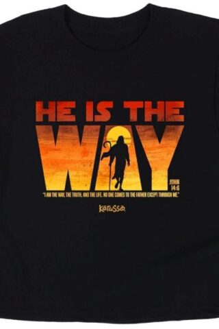 612978568163 He Is The Way (Large T-Shirt)