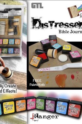 634989244447 Top Selling Distress Inks Bible Journaling Kit