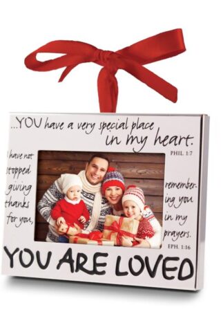 667665122524 You Are Loved Photo Frame (Ornament)