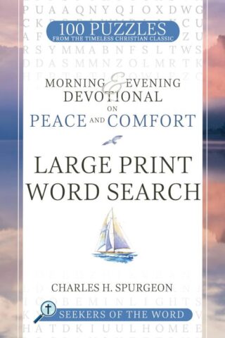 9798887690179 Morning And Evening Devotional On Peace And Comfort Large Print Word Search (Lar