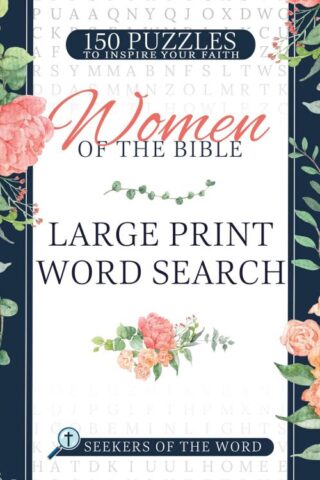 9798887690186 Women Of The Bible Large Print Word Search (Large Type)