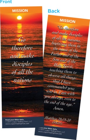 0650966824143 Make Disciples Bookmarks