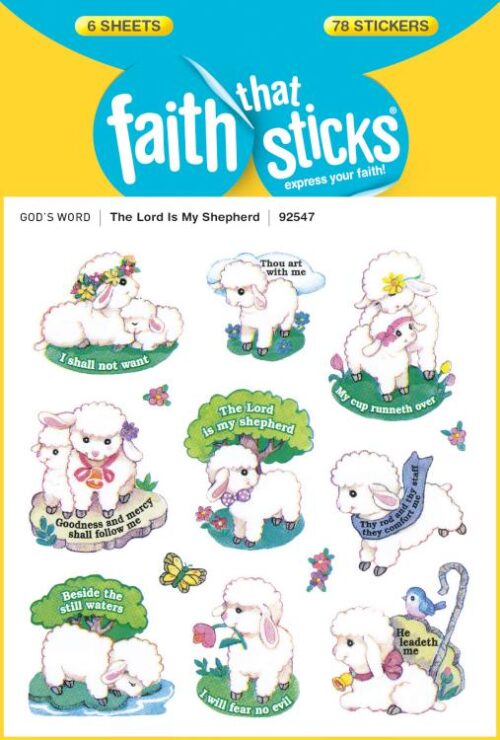 9781414392547 Lord Is My Shepherd Stickers