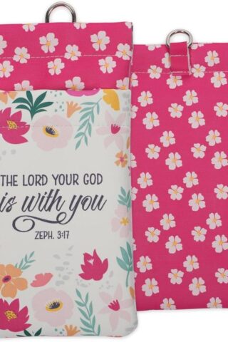 1220000325203 Lord Your Goe Is With You Eyeglass Case Zeph 3:17