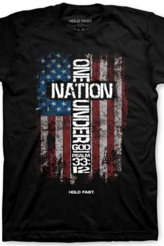 612978569351 Hold Fast One Nation Under God (3XL T-Shirt)
