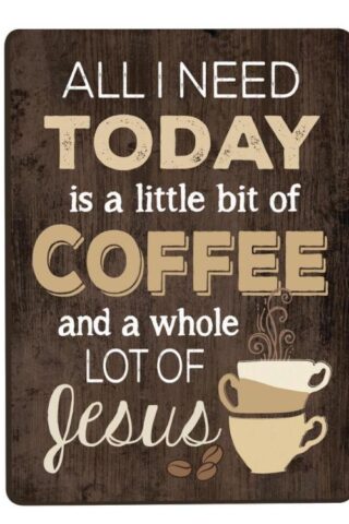 656200277577 Coffee Jesus Lithograph (Magnet)