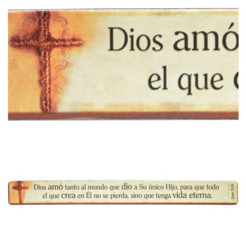 6006937118980 John 3:16 Strip (Magnet)