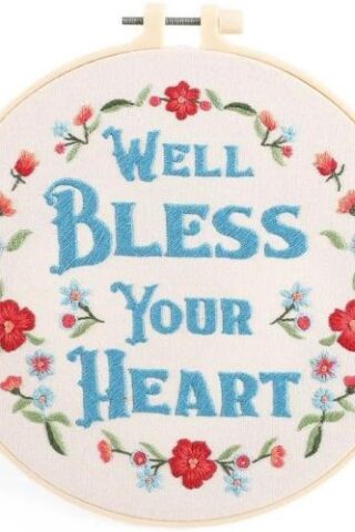 788200603046 Embroidery Kit Bless Heart