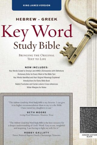 9781617159831 Hebrew Greek Key Word Study Bible