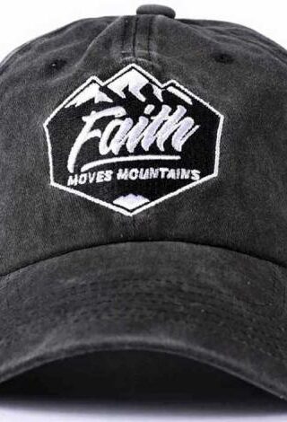 788200537501 Faith Moves Mountains Cap