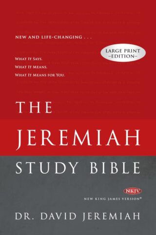 9781617956744 Jeremiah Study Bible Large Print Edition