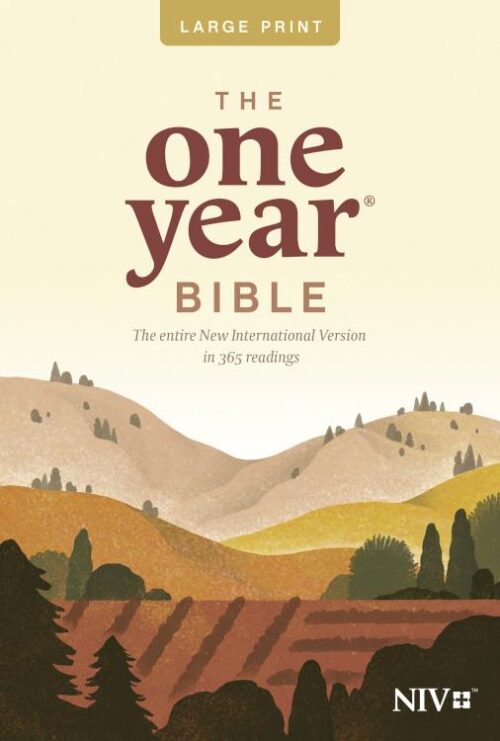 9781414359854 1 Year Bible Premium Slimline Large Print