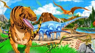 000772004428 Land Of The Dinosaur Floor Puzzle