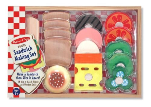 000772005135 Wooden Sandwich Making Set