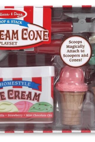 000772040877 Scoop And Stack Ice Cream Cone Playset