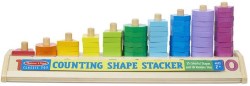 000772092753 Counting Shape Stacker Classic Toy