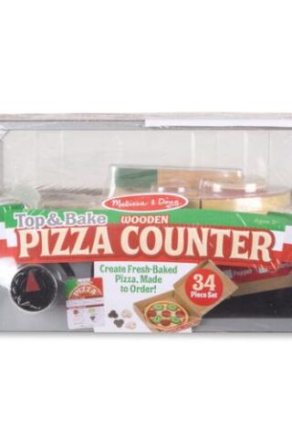 000772094658 Pretend Play Top And Bake Pizza Counter Play Set