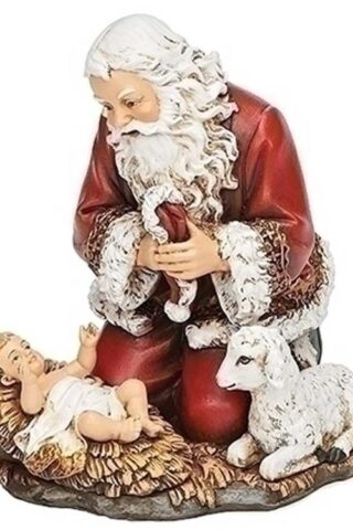 089945477092 Kneeling Santa (Ornament)