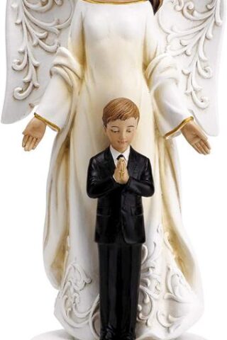 089945592788 Communion Angel With Boy (Figurine)