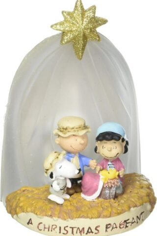 089945594812 Peanuts Nativity Pageant Dome