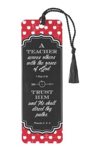 603799104982 Teacher Serves Tassel Bookmark