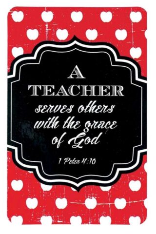 603799105026 Teacher Serves Pocket Card