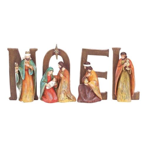 603799210225 NOEL Nativity Figures