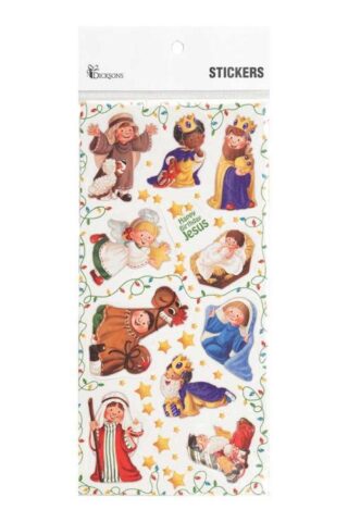 603799244190 Happy Birthday Jesus Stickers