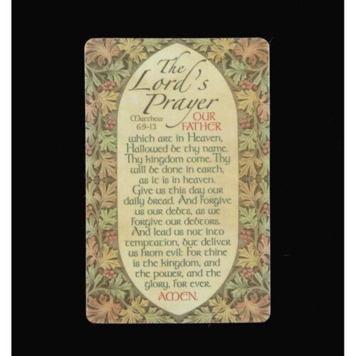 603799279765 Lords Prayer Pocket Card