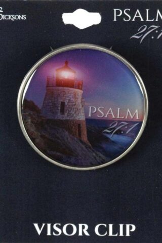 603799313032 Psalm 27:1 The Lord Is My Light Visor Clip