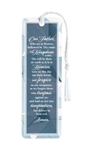 603799321709 Catholic The Lords Prayer Tassel Bookmark