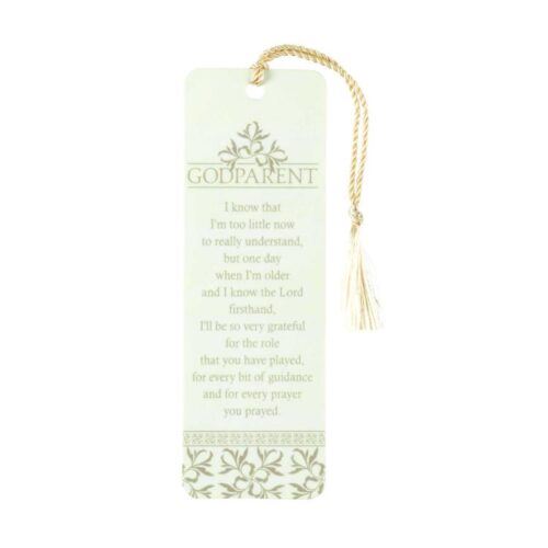 603799366724 Godparent Tassel Bookmark