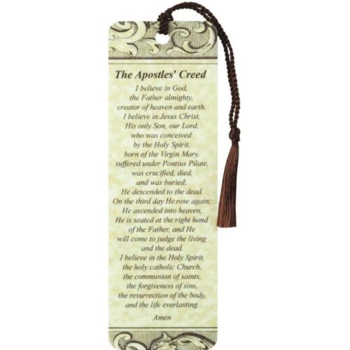 603799422840 Apostles Creed Tassel Bookmark