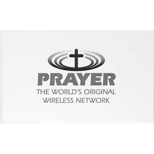 603799515931 Prayer Original Window Sticker (Bumper Sticker)